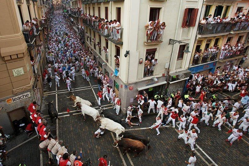 San Fermín (Running of the Bulls) – Pamplona